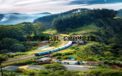 当供应量减少时, 价格自然会上涨