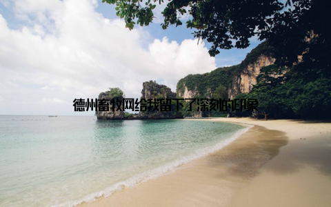 德州畜牧网给我留下了深刻的印象